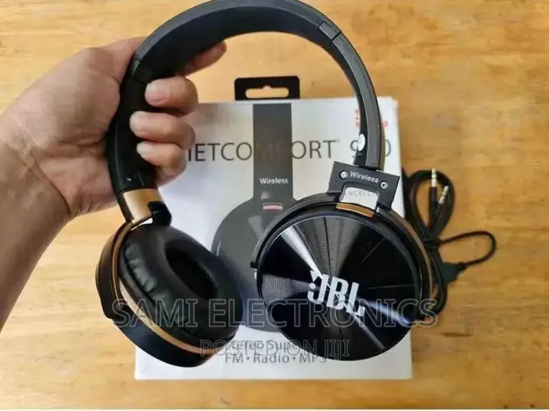 Headphone JBL Bluetooth Headphone አዲስ ጄቢል ሄድፎን