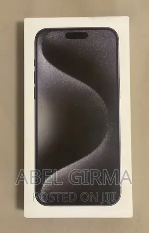 New Apple iPhone 15 Pro Max 256 GB Black