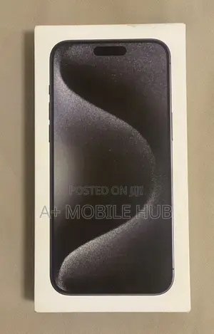 New Apple iPhone 15 Pro Max 256 GB Black
