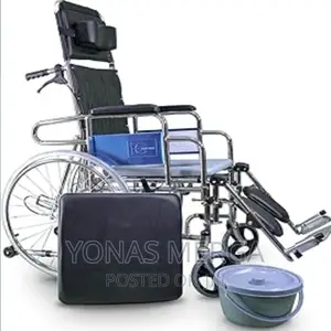 WHEELCHAIR:Fully Reclining Wheelchair Is Perfect for Elderly