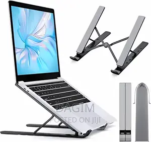 Photo - Adjustable Aluminum Ventilated Laptop Stand(10-15.6 Inch)