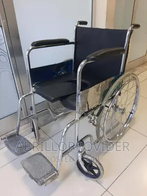 Second Folding Commode Wheelchair/Wheelchair/Wheelchair