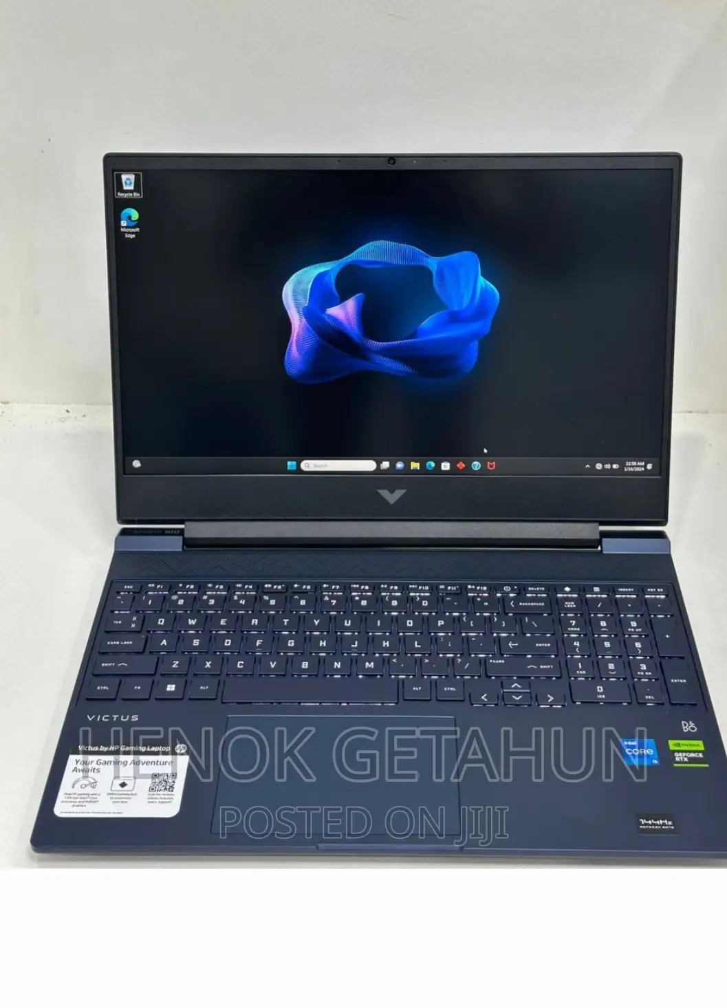 New Laptop HP Victus 15 8GB Intel Core I5 SSD 512GB