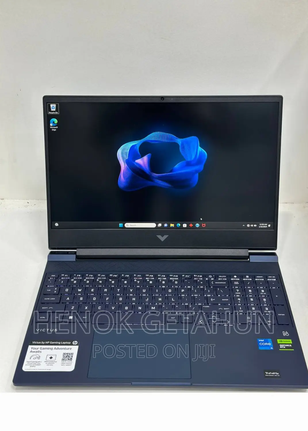 New Laptop HP Victus 15 8GB Intel Core I5 SSD 512GB