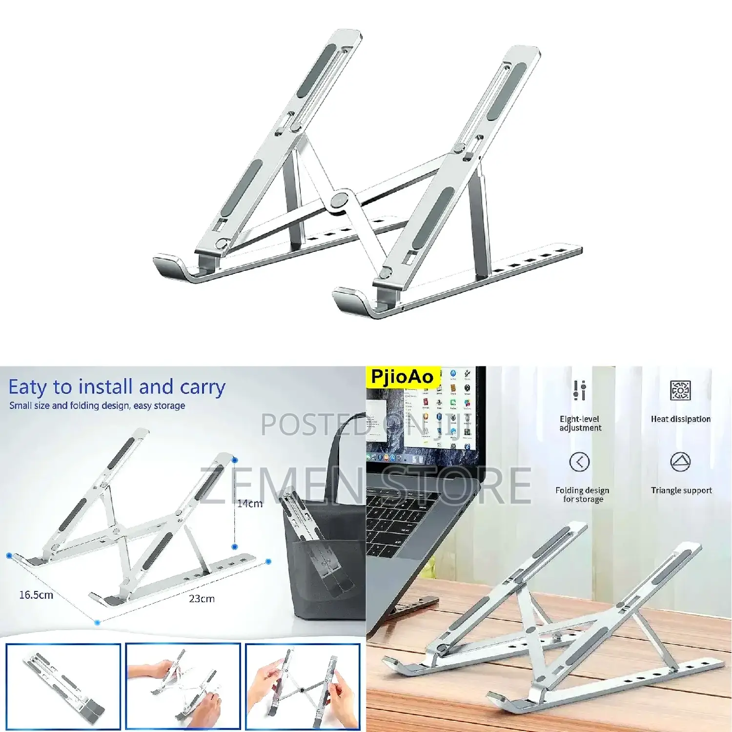 High Quality Adjustable Laptop Tablet Stand