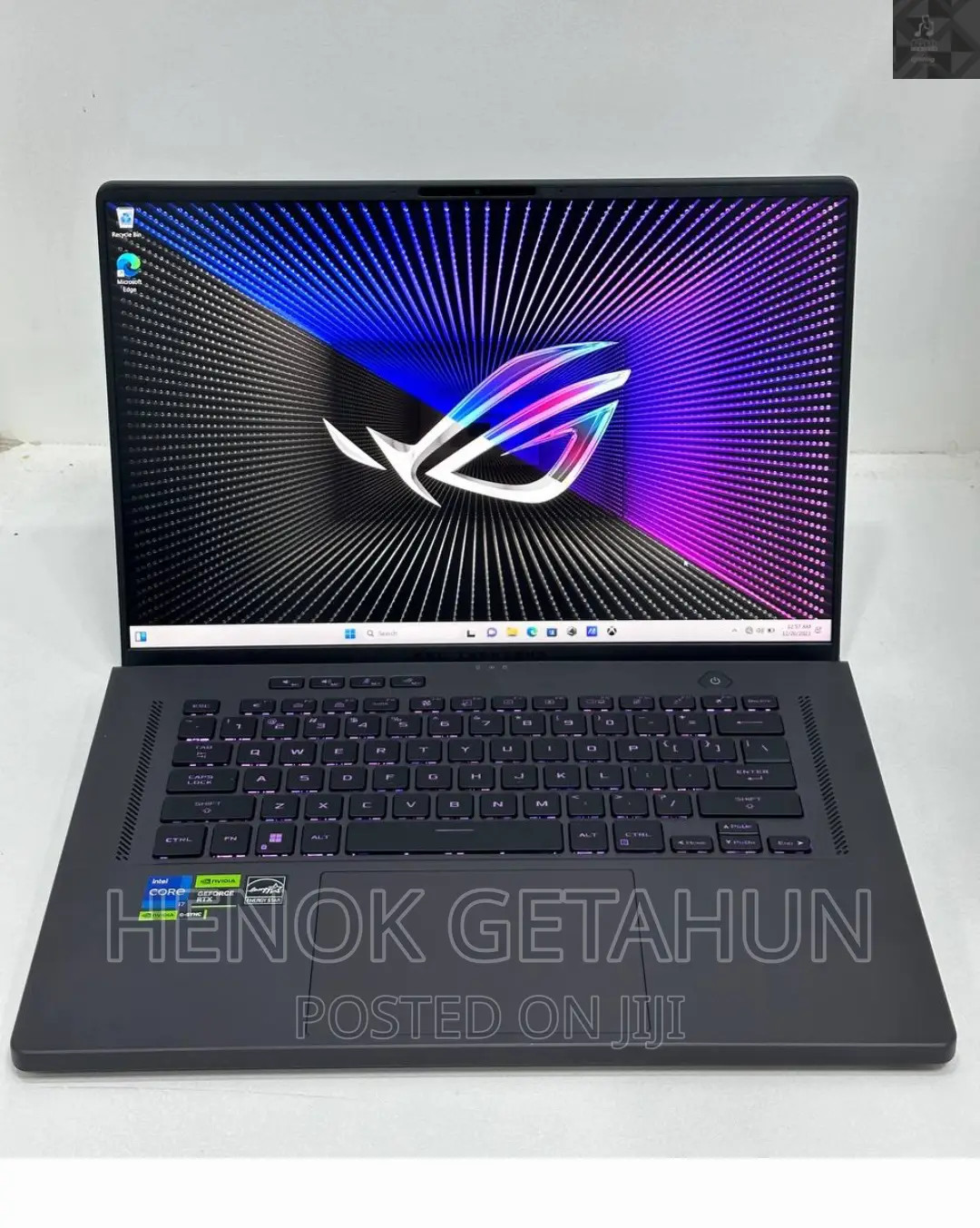 New Laptop Asus ROG Zephyrus G15 16GB Intel Core i7 SSD 512GB