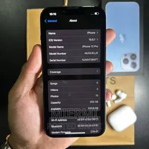 New Apple iPhone 13 Pro 256 GB Blue