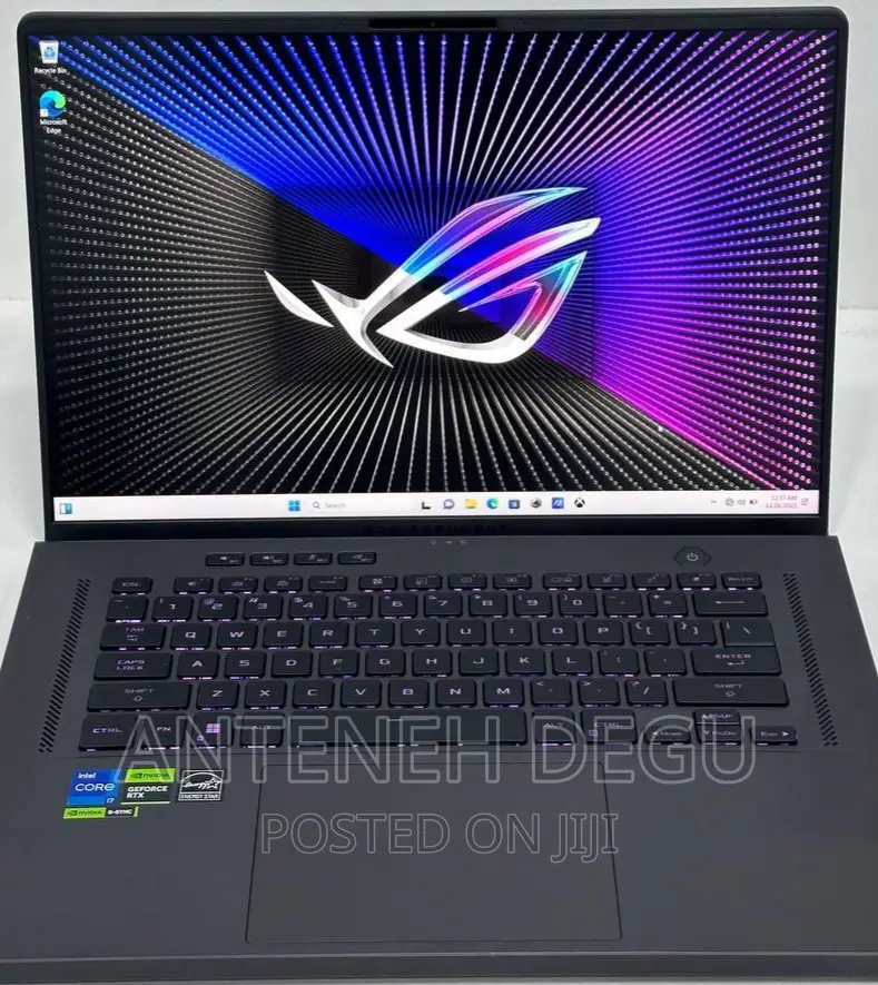 New Laptop Asus ROG Zephyrus M16 GU603HR 16GB Intel Core I7 SSD 512GB