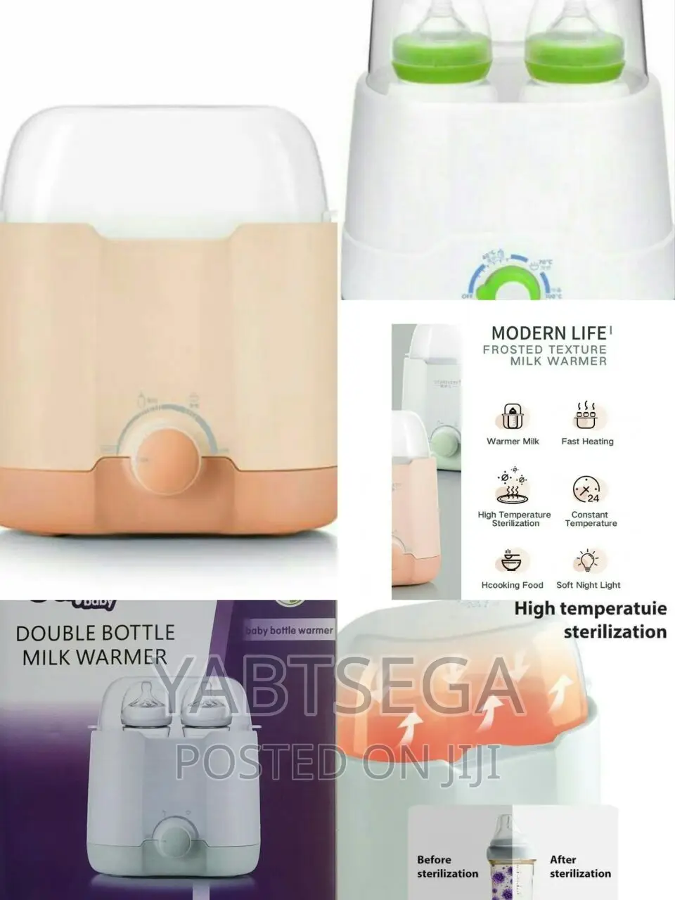 Multi Purpose Bottle Warmer Sterilizer
Double Bottle