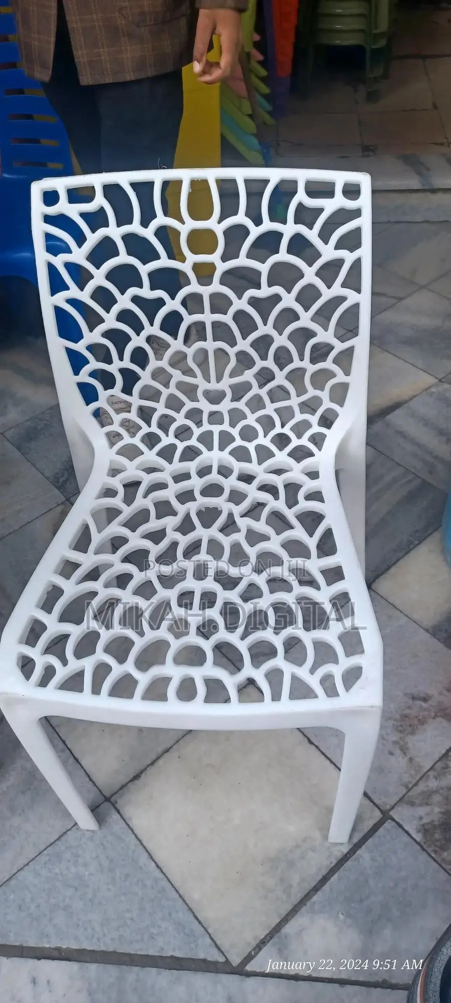 Strong Plastic Transparent Chair (Very Durable)