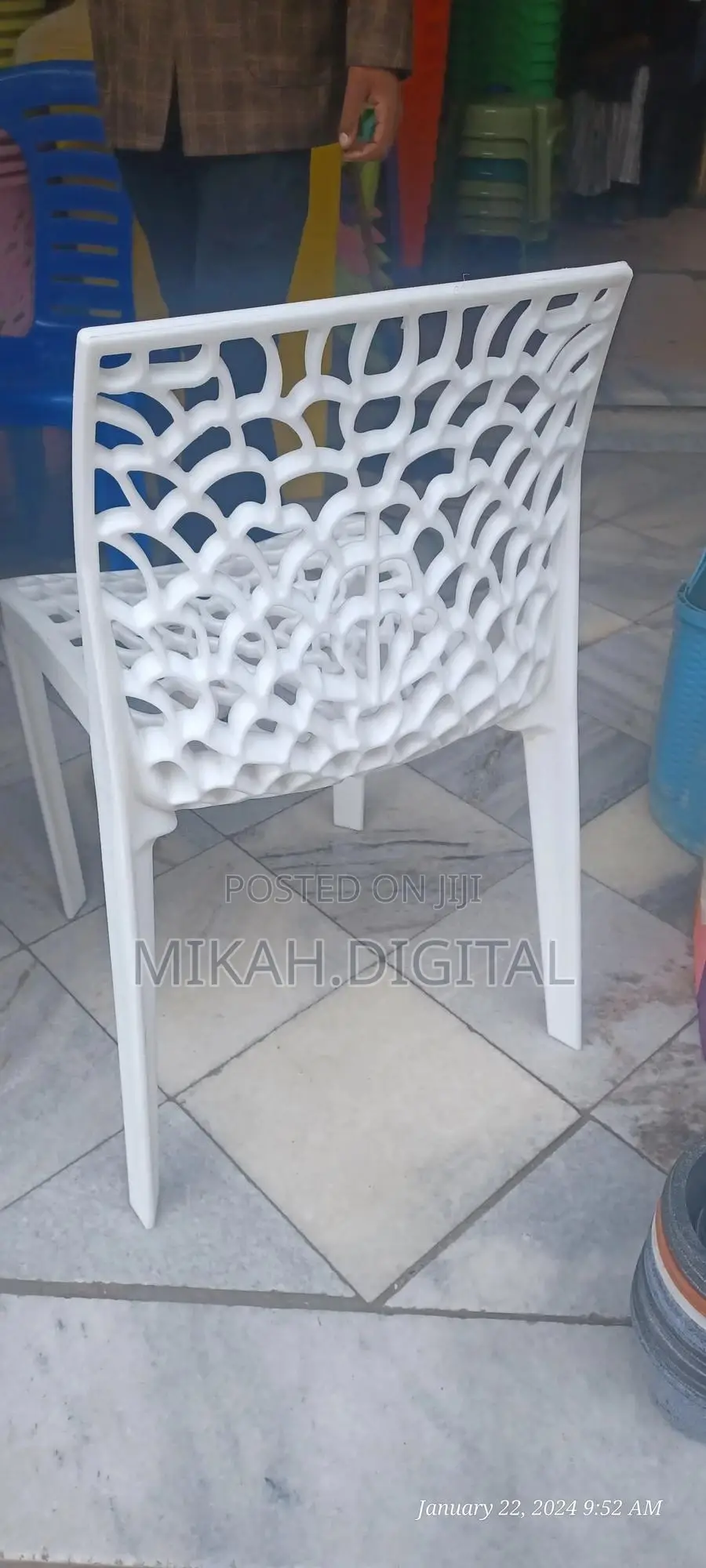 Strong Plastic Transparent Chair (Very Durable)