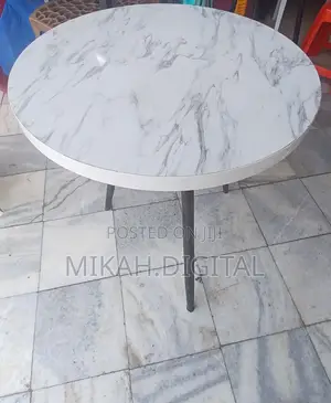 Photo - Circular MDF Table for Café
