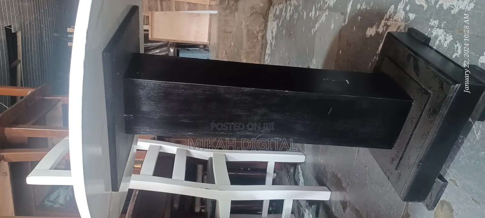 Glossy MDF Table Café Dining