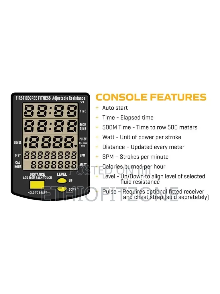 Water Rowing Exersice Machine