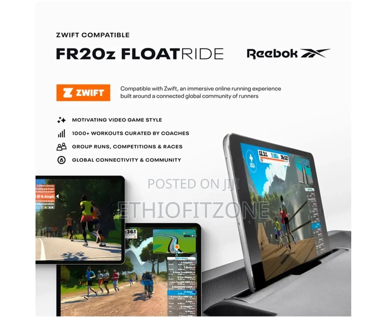 Reebok Fr20 Exercises Treadmill