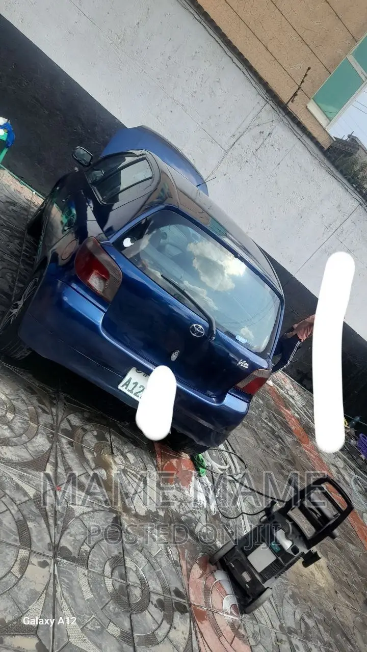 Toyota Vitz 2001 Blue