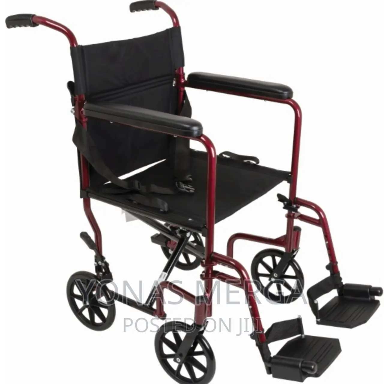 Drive Deluxe Aluminum Transport Wheelchair Removable Casters