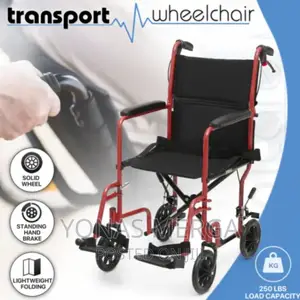 Drive Medical EXP19LTBL Lightweight Expedition Wheelchair