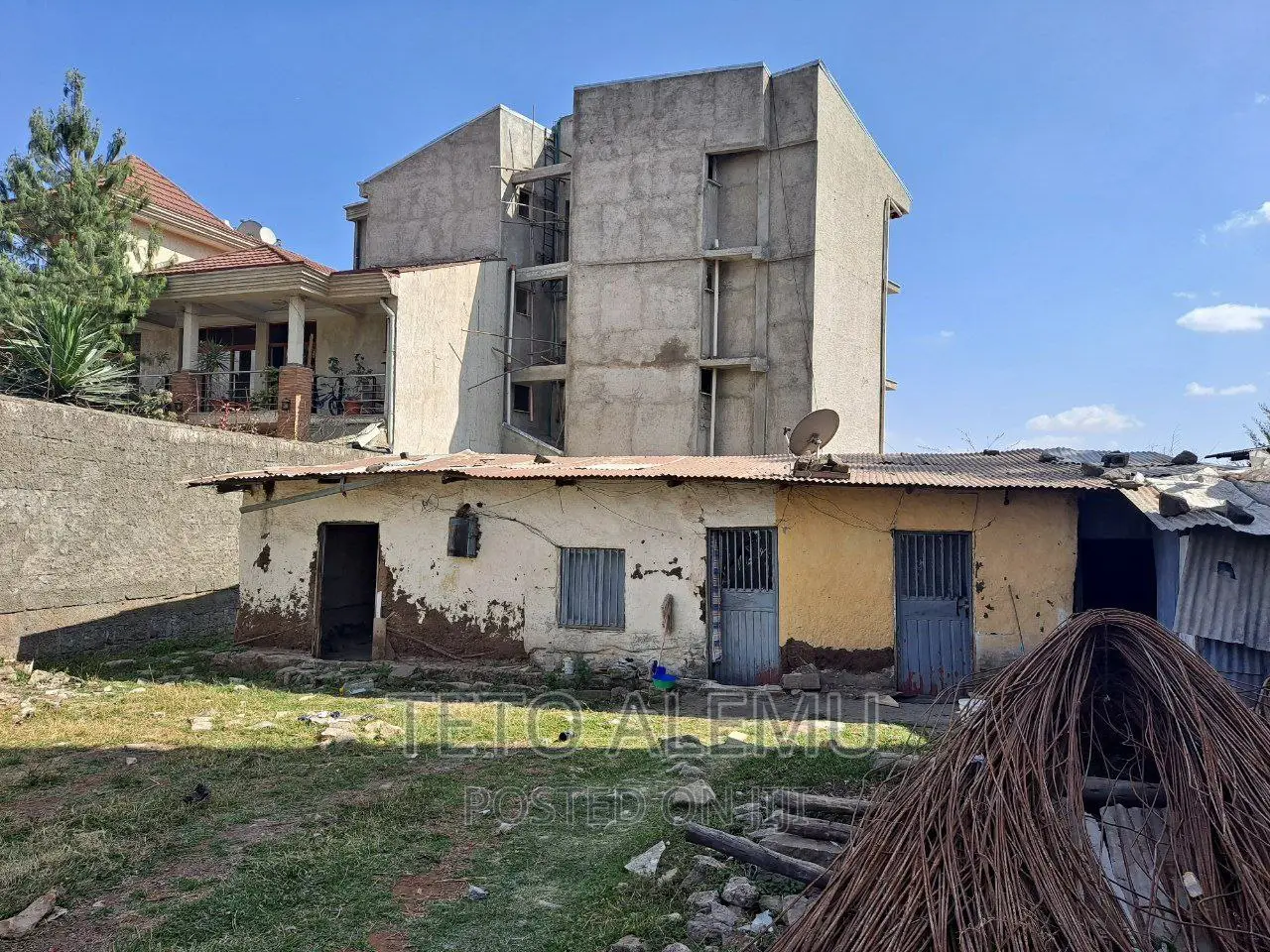 የሚሸጥ ቦታ ፌጋ ትግራይ ማህበር አካባቢ ዋና አስፓልት ላይ ለአፓርትመት ተመራጭ