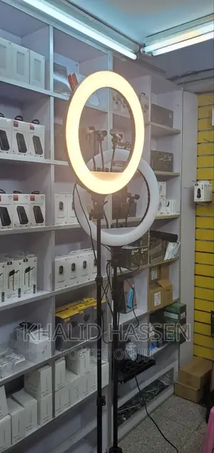 Photo - Rl 18inch Ring Light With Multifunctional Tripod Stand