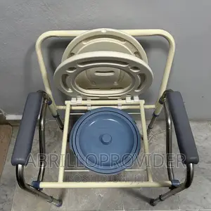 Bedside Commode Chair, Adjustable Height Shower Toilet/Pooty