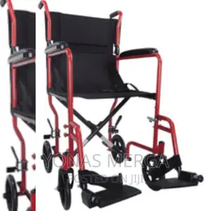 Wheelchair Safely for Adult Patient Fold Flat for Storage