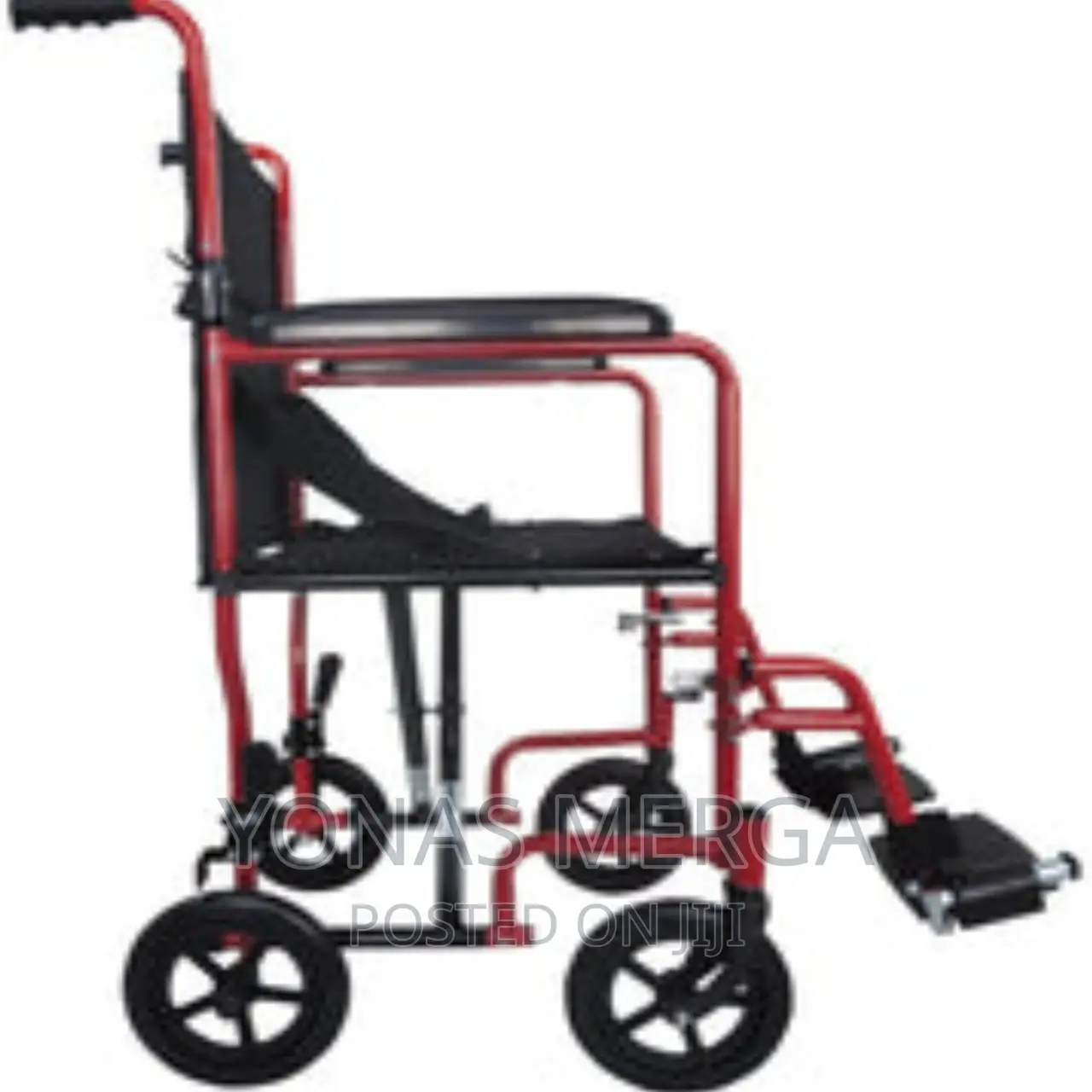 Wheelchair Safely for Adult Patient Fold Flat for Storage