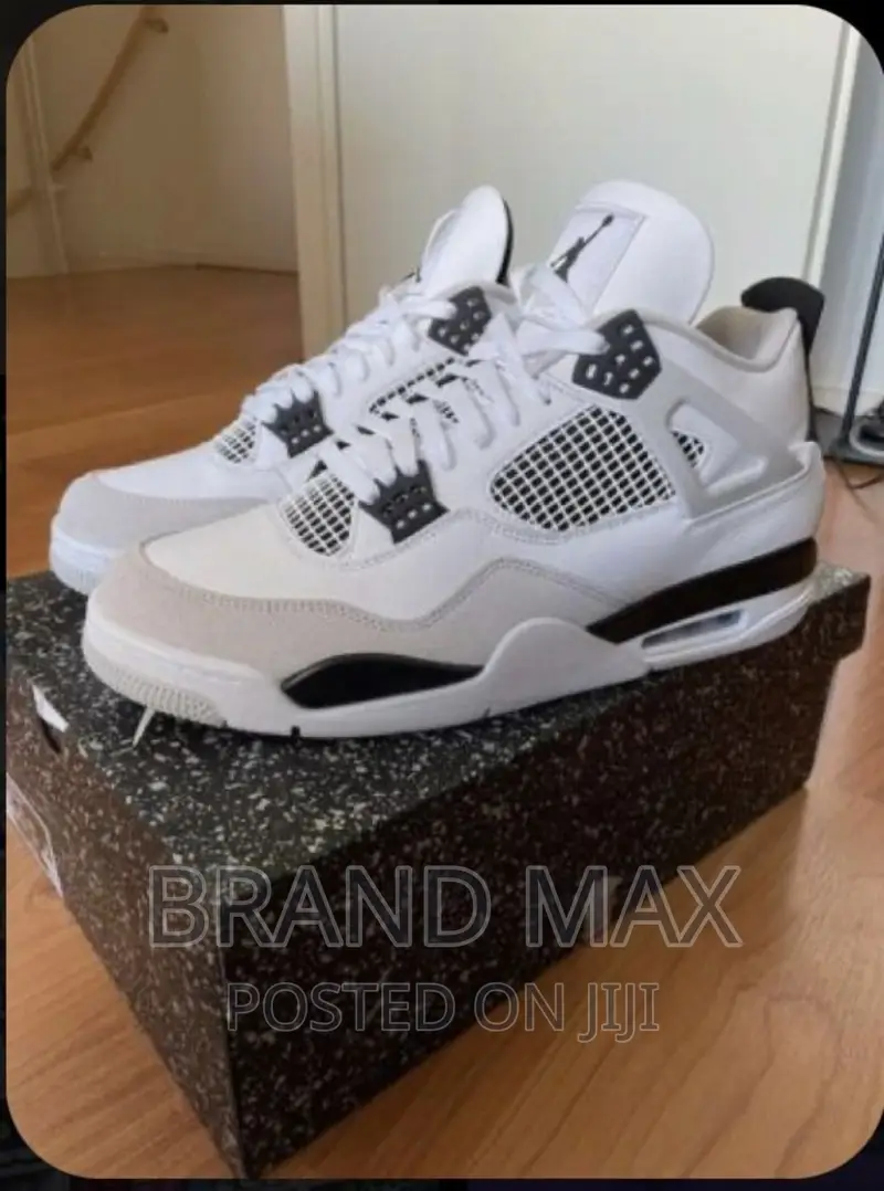 Air Jordan 4 Retro Military Black Master Quality