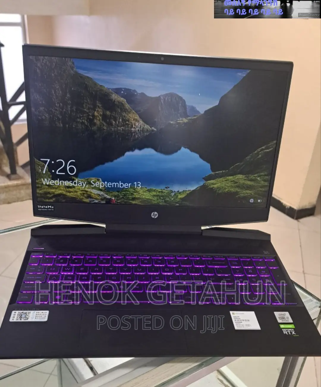 New Laptop HP Pavilion 15 6GB Intel Core I7 SSD 512GB