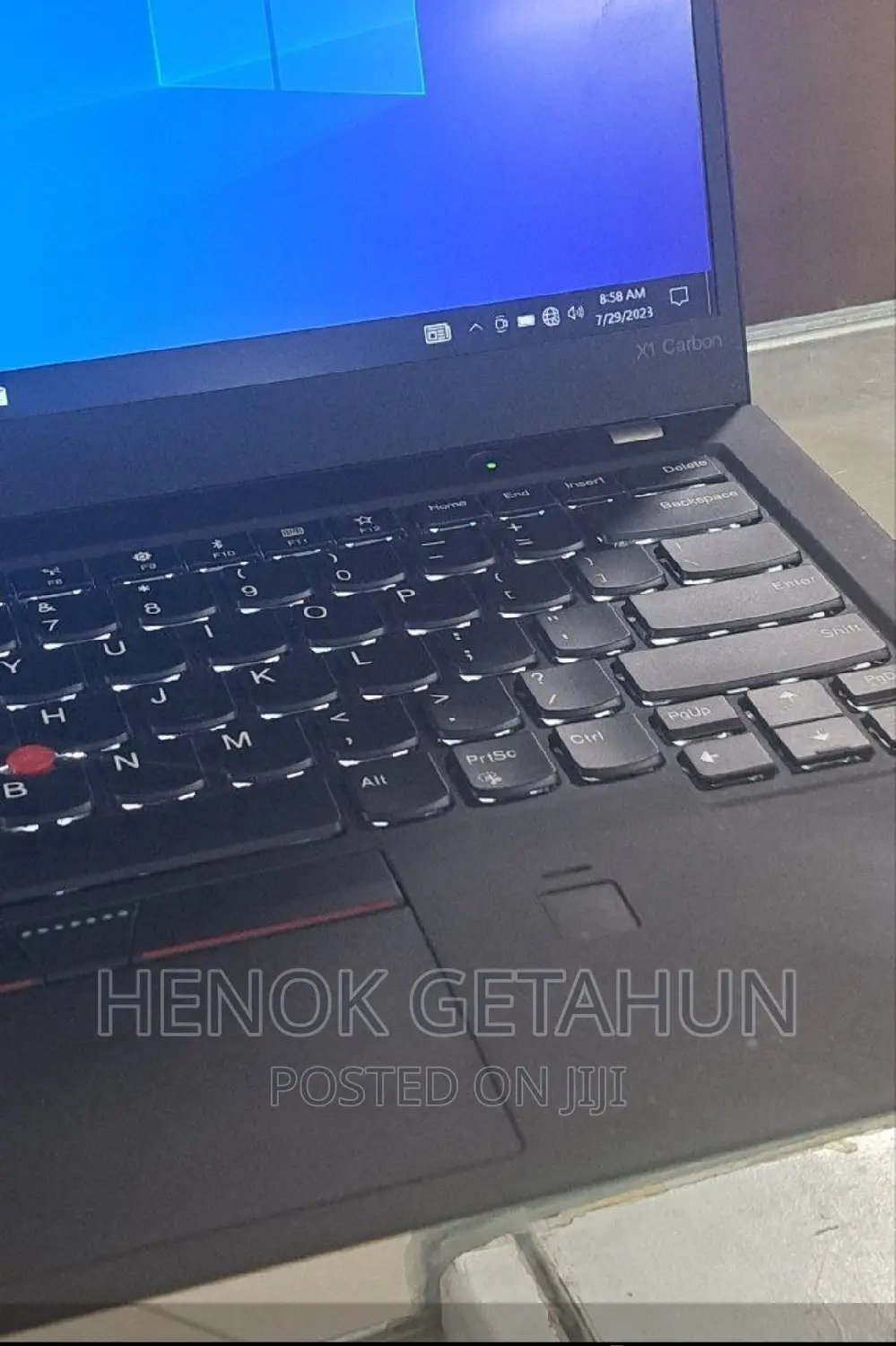 New Laptop Lenovo ThinkPad X1 Carbon 16GB Intel Core I7 SSD 512GB