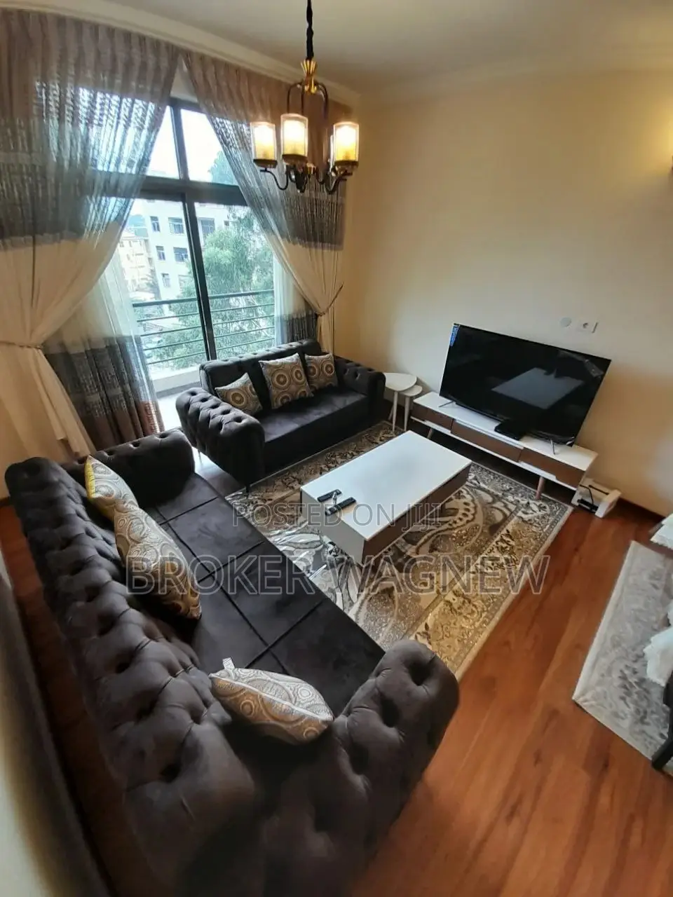 Furnished 3bdrm Apartment in Kirkos for rent