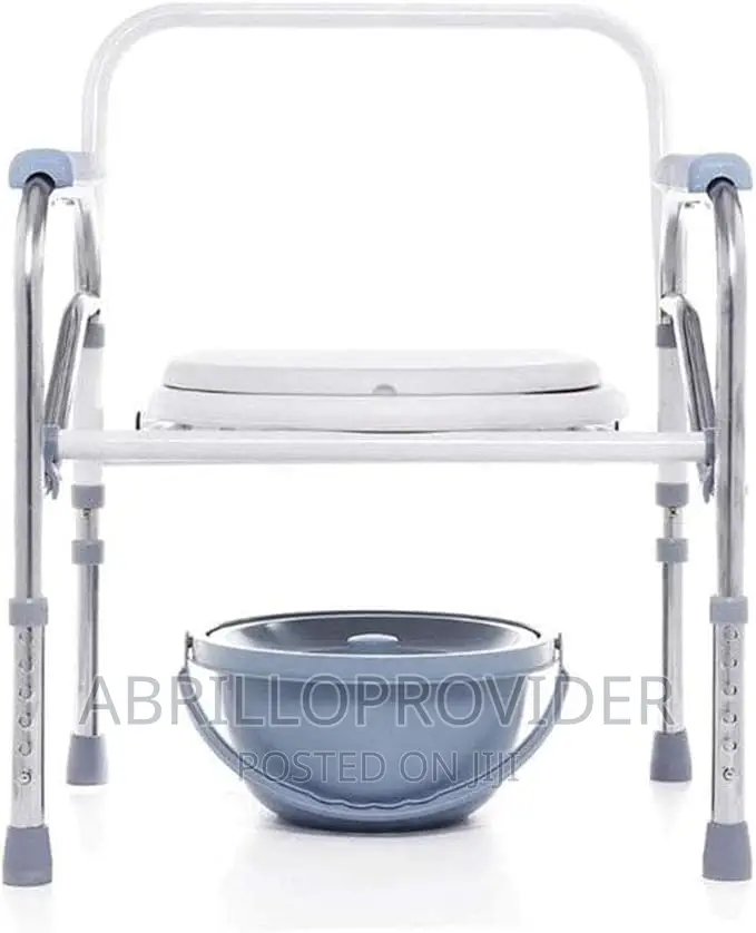 Toilet Potty Chair Steel, Commode Chair Portable Toilet Seat