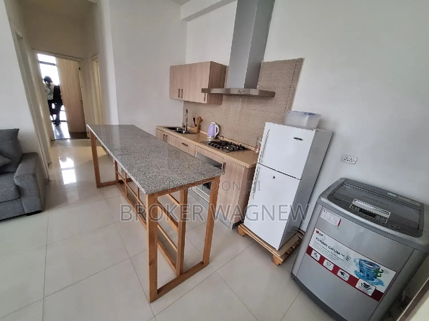 Furnished 2bdrm Apartment in Evergrand, Kirkos for rent