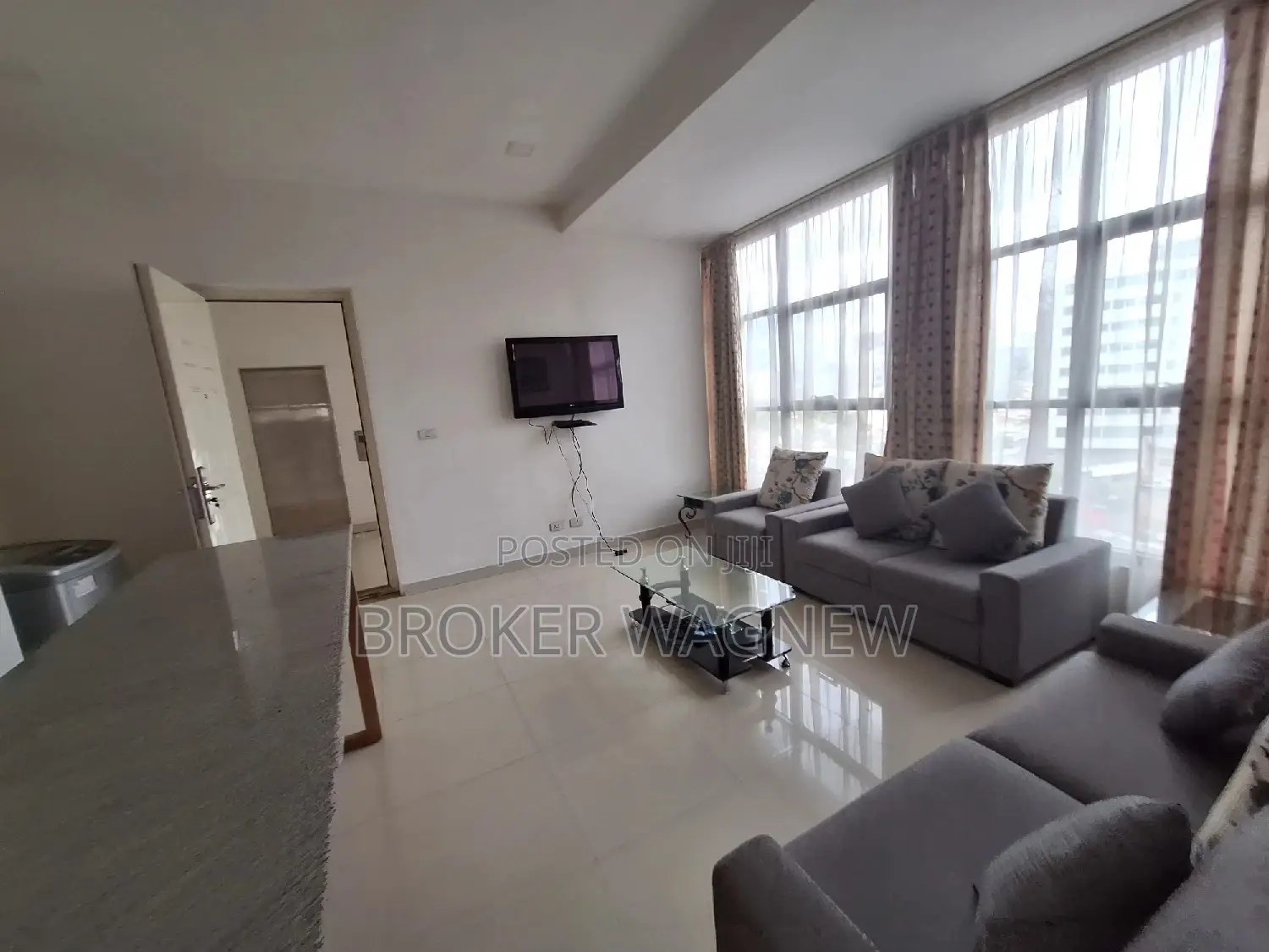 Furnished 2bdrm Apartment in Evergrand, Kirkos for rent