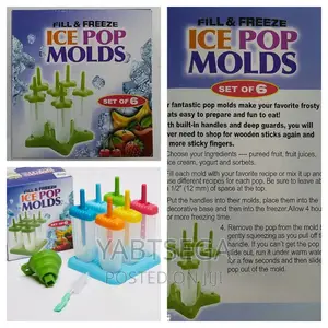 6 Grids Ice Cream Mold