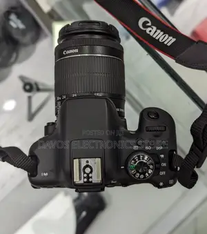 Canon EOS Rebel T6i (750D) DSLR Camera With 18-55mm Lens