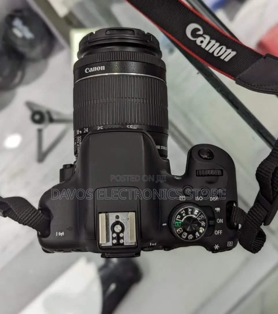 Canon EOS Rebel T6i (750D) DSLR Camera With 18-55mm Lens