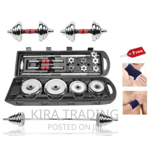 ቦርሳ ያለው 50kg Dumbbell ባለ ጎማ