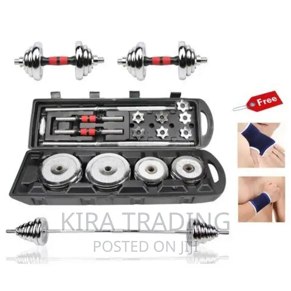 ቦርሳ ያለው 50kg Dumbbell ባለ ጎማ