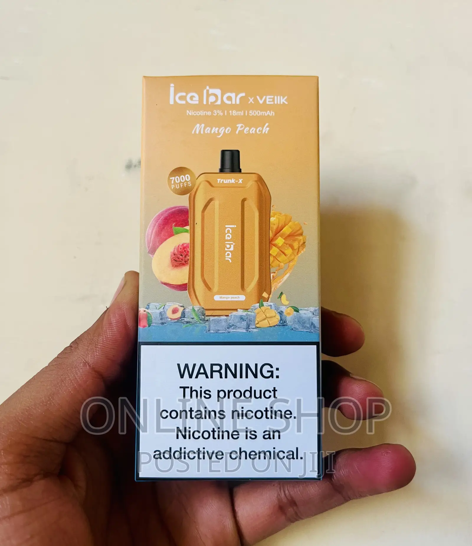 Ice Bar 7000 Puff Vape Disposable