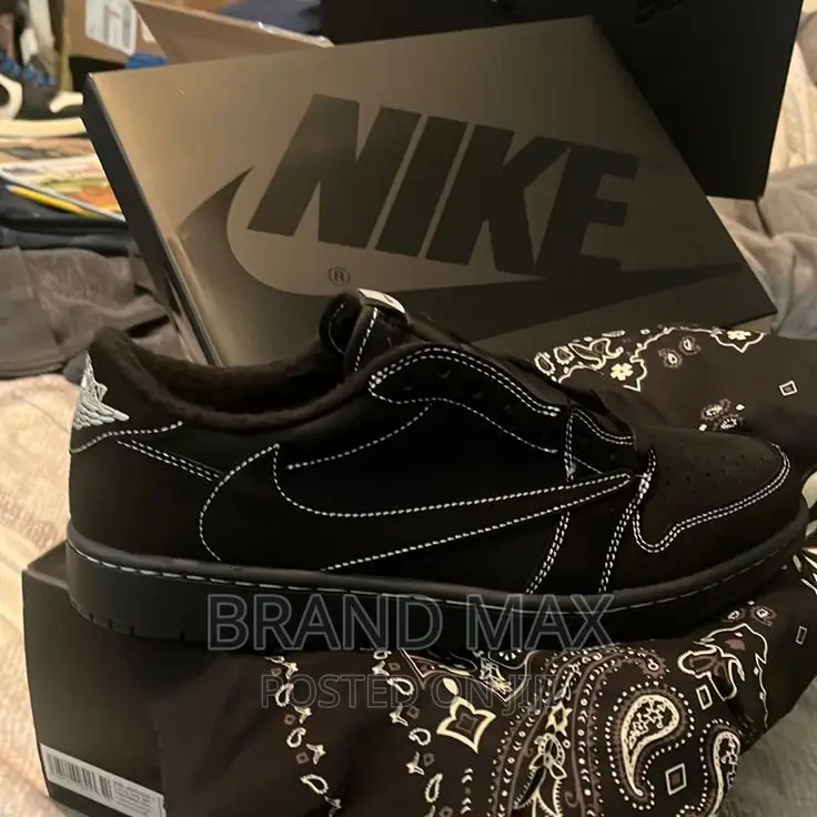 Travis Scott Low Black Phantom Master Quality
