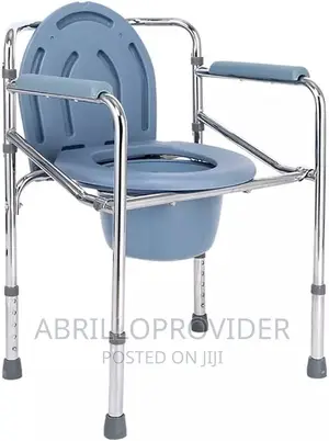 Folding Stainless Steel Toilet Chair Toilet Stool/Commode