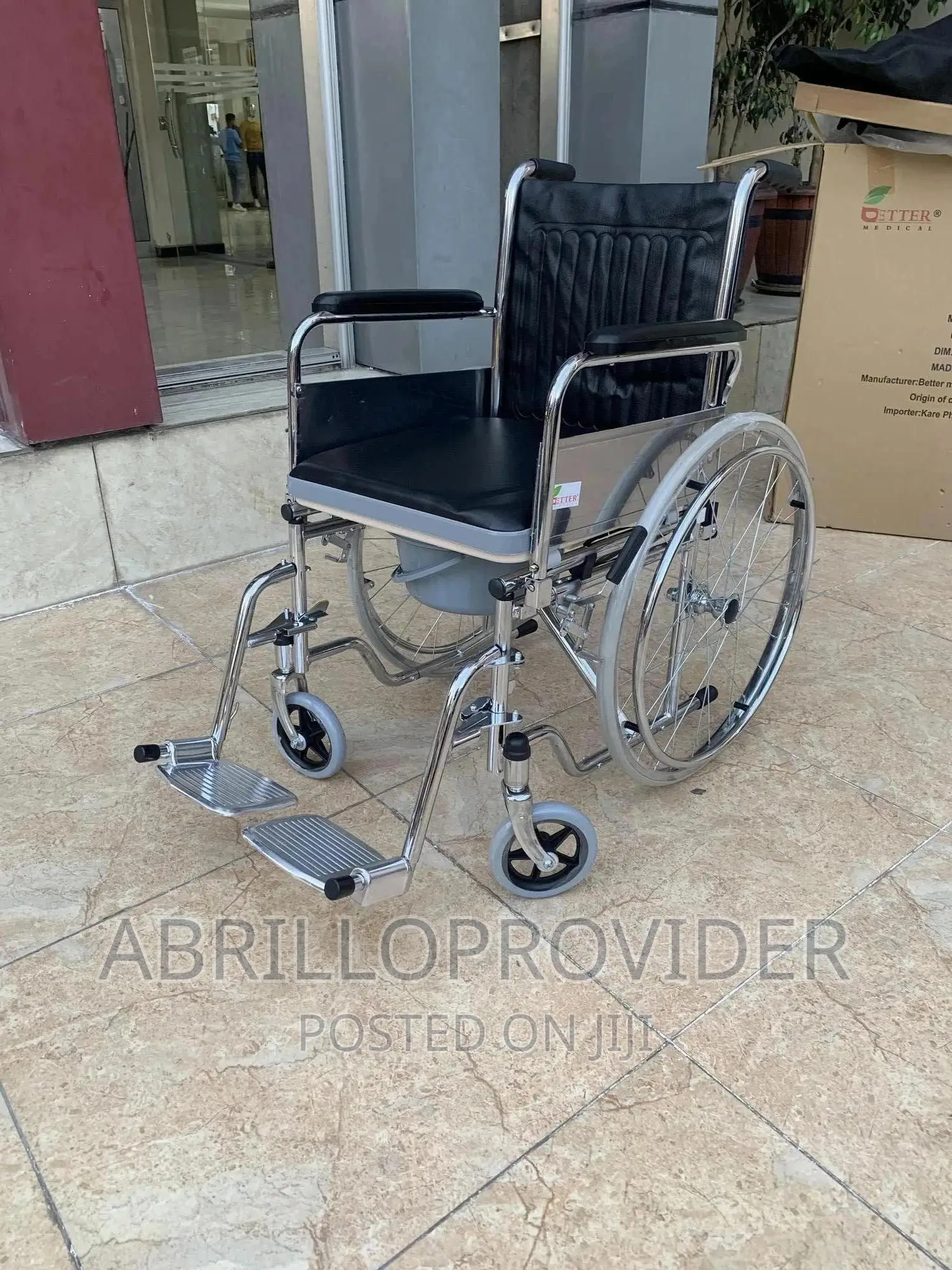 Commode Wheelchair~Wheelchair~Wheelchair~Toilet~Wheelchair~