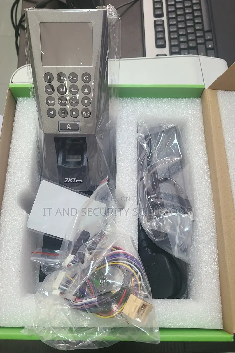 F18 Fingerprint Time Attendance Access Control Zkteco Wi-Fi