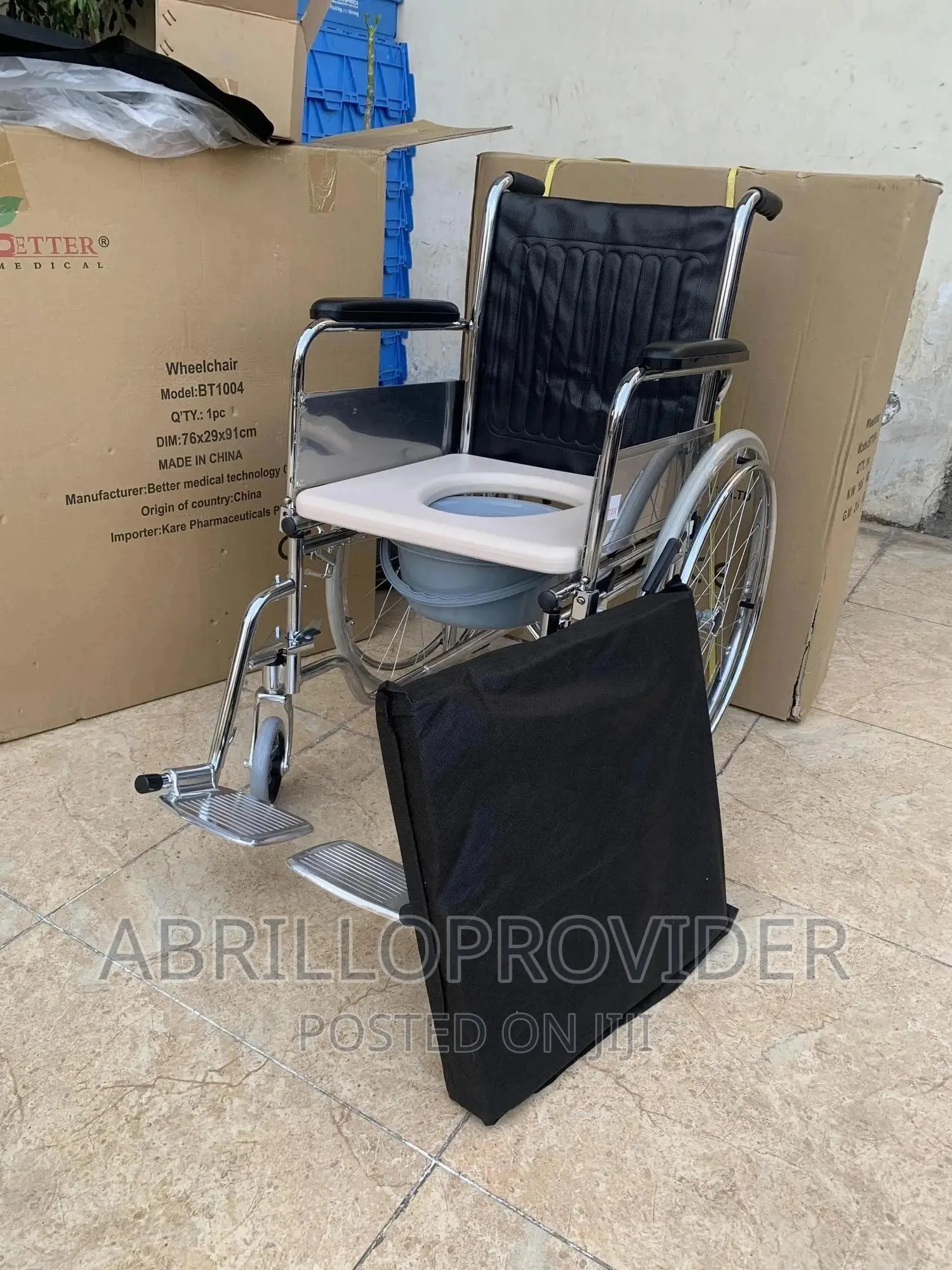 Toilet|Wheelchair|Wheelchair|Folding|Commode|Wheelchair|NEW