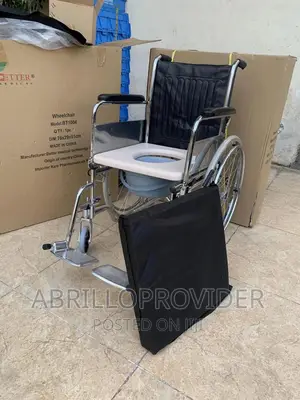 Toilet|Wheelchair|Wheelchair|Folding|Commode|Wheelchair|NEW