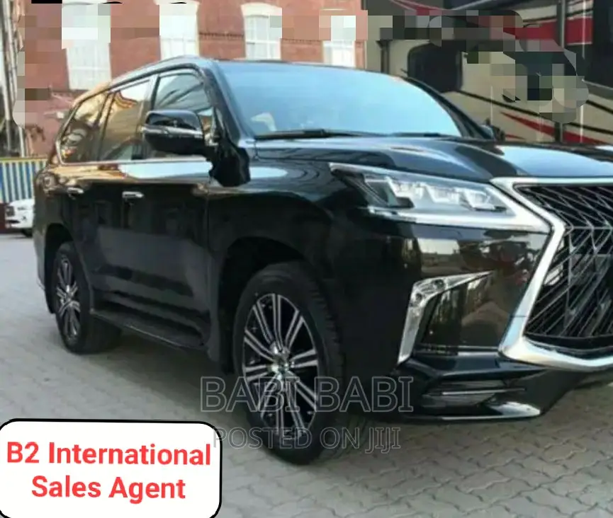 Lexus LX 2020 Matt Black
