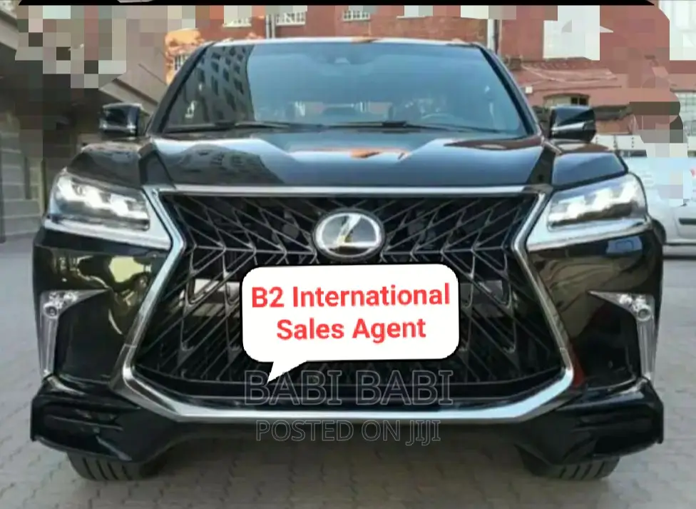 Lexus LX 2020 Matt Black
