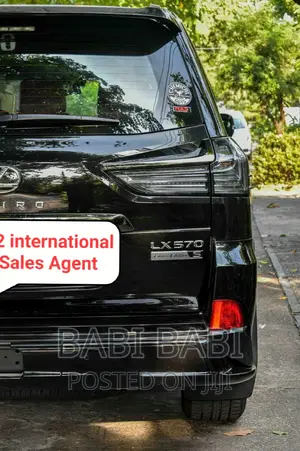 Lexus LX 2020 Matt Black