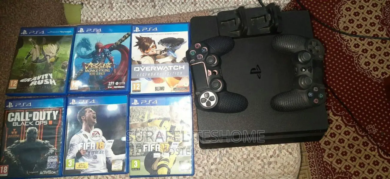 Playstation Ps 4 Ps Slim ፕሌስቴሽኖች